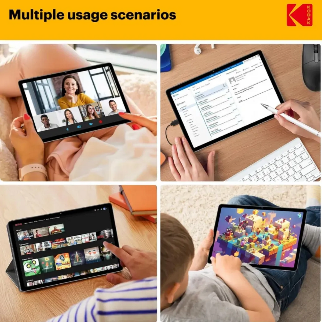 Kodak Tablet K12 – 12" FHD Android Tablet 128GB