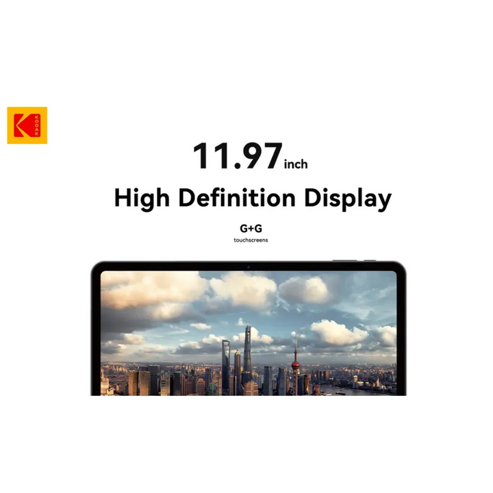Kodak Tablet K12 – 12" FHD Android Tablet 128GB