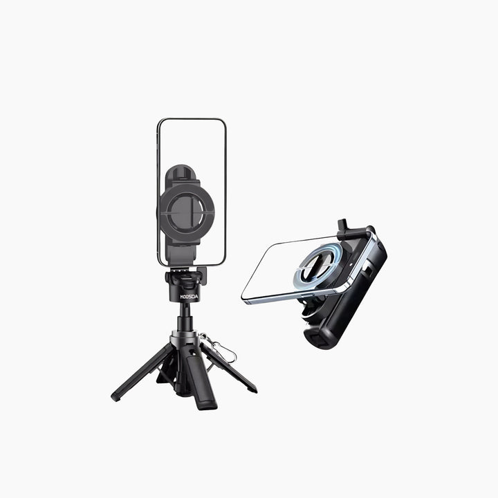 KOOSDA KS-L26 retractable Bluetooth selfie stick with 360-degree rotation