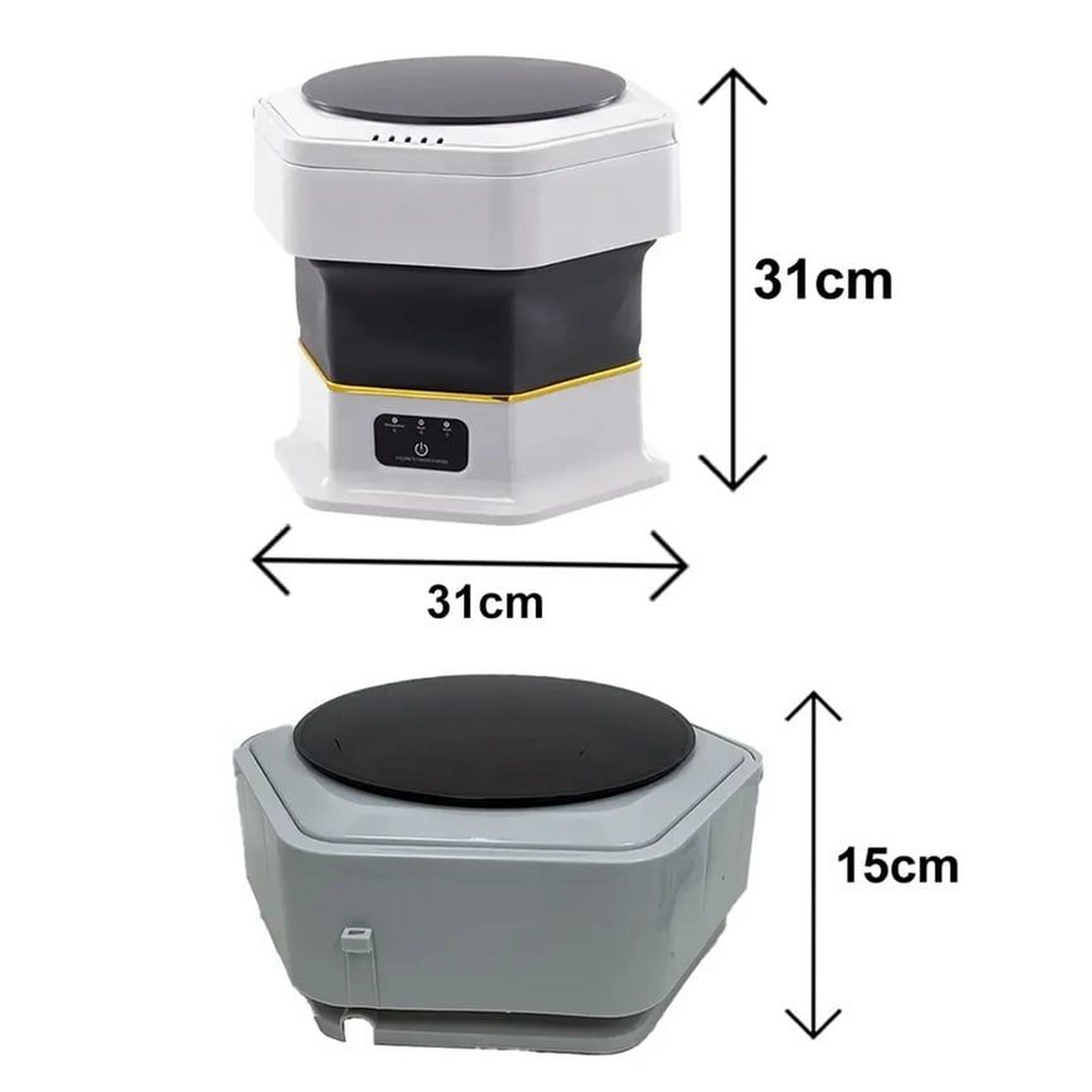 KORIX Foldable Travel and Baby Clothes Washer