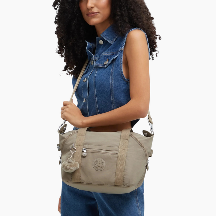 Kipling Art Mini Tote Bag with Detachable Shoulder Strap