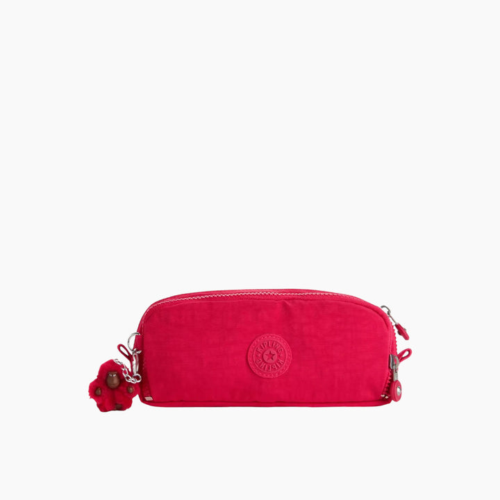 Kipling Gitroy pen case with 16 pen loops in front and back compartments