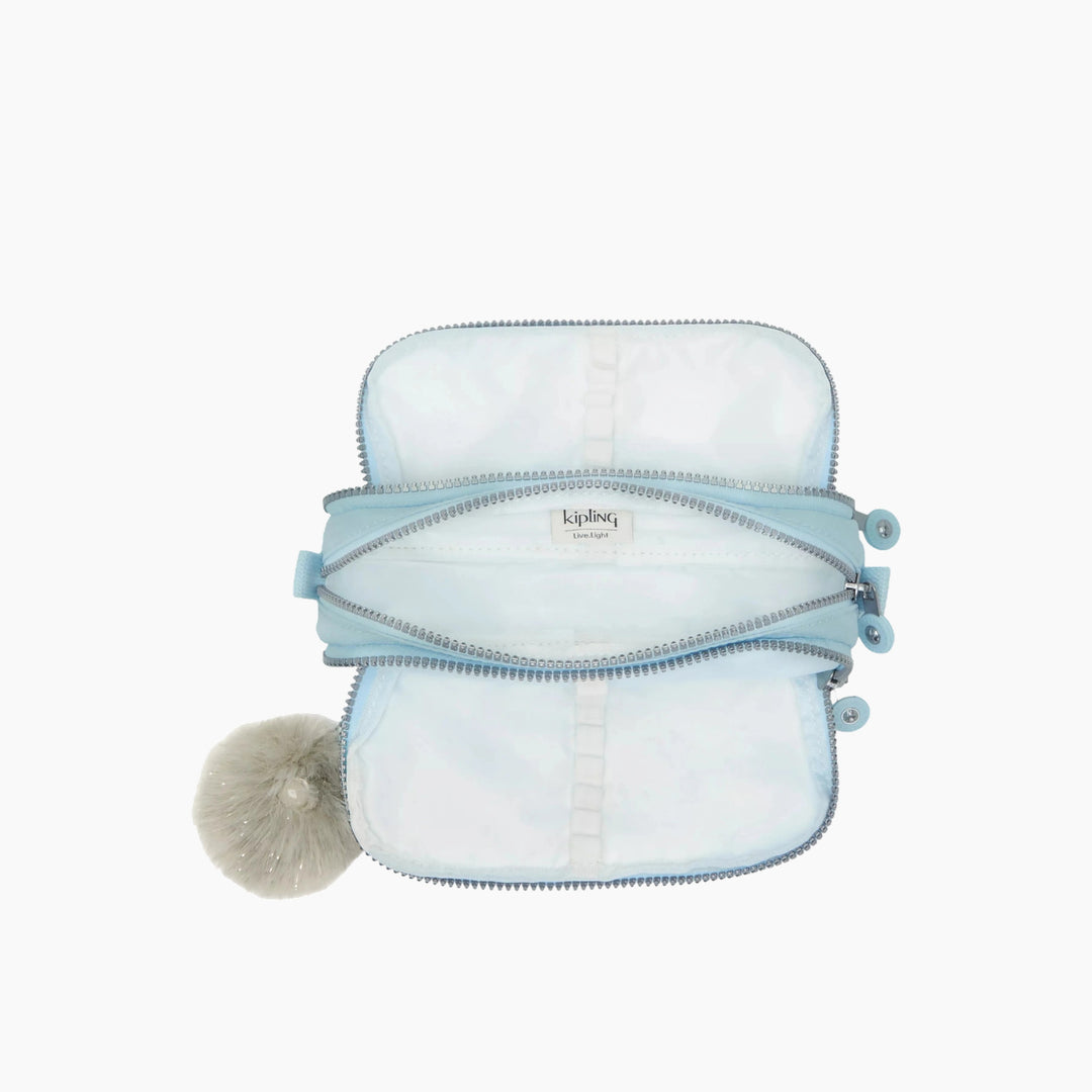 Kipling Gitroy pen case with 16 pen loops in each compartment