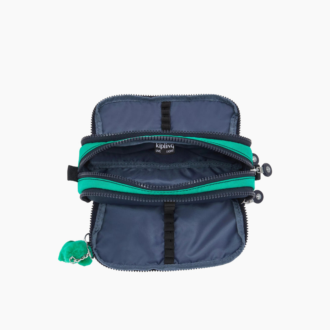 Kipling Gitroy pen case in Treasure Green