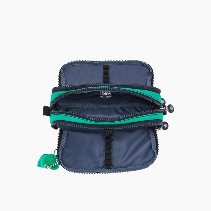 Kipling Gitroy pen case in Treasure Green