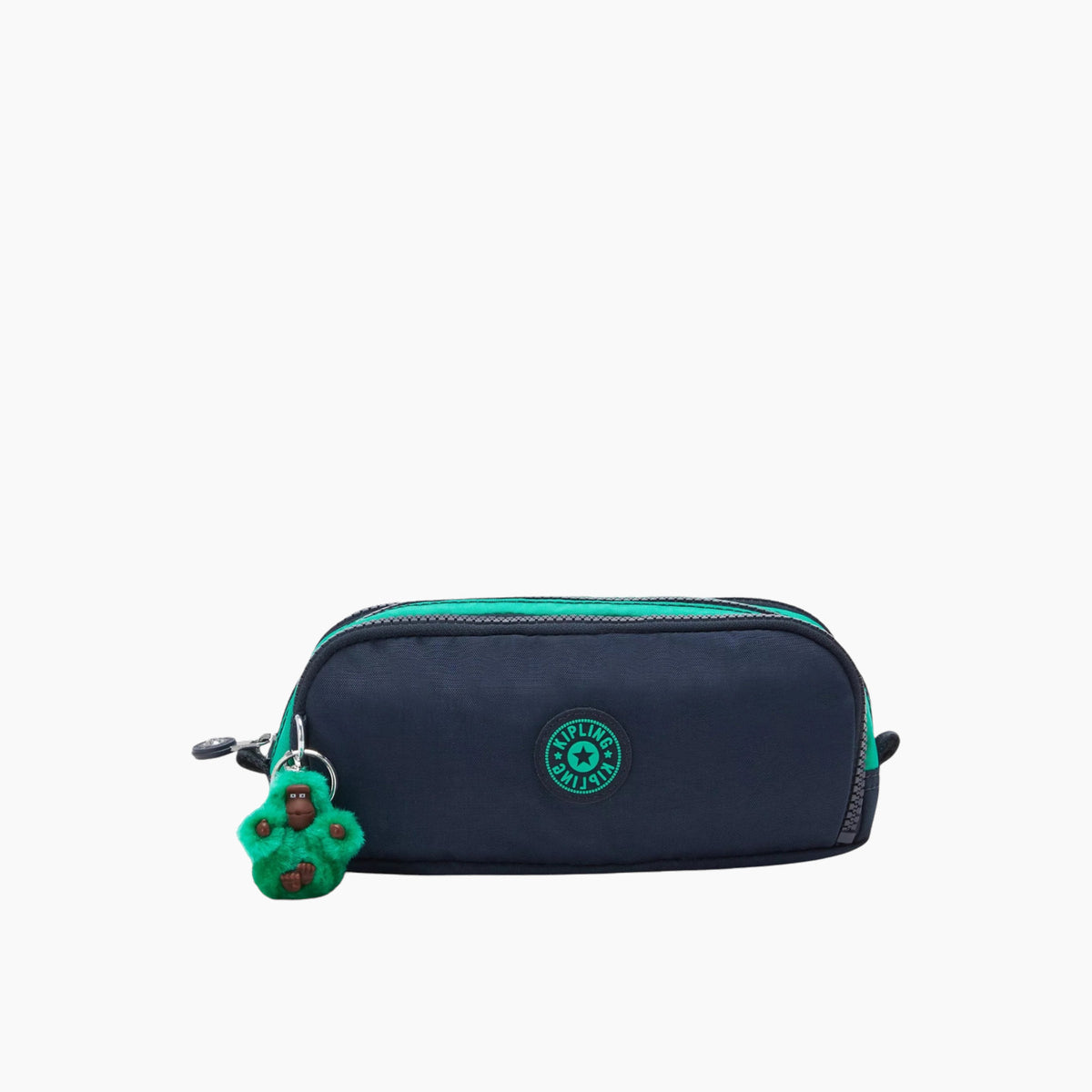 Kipling Gitroy pen case in Blue Green Block