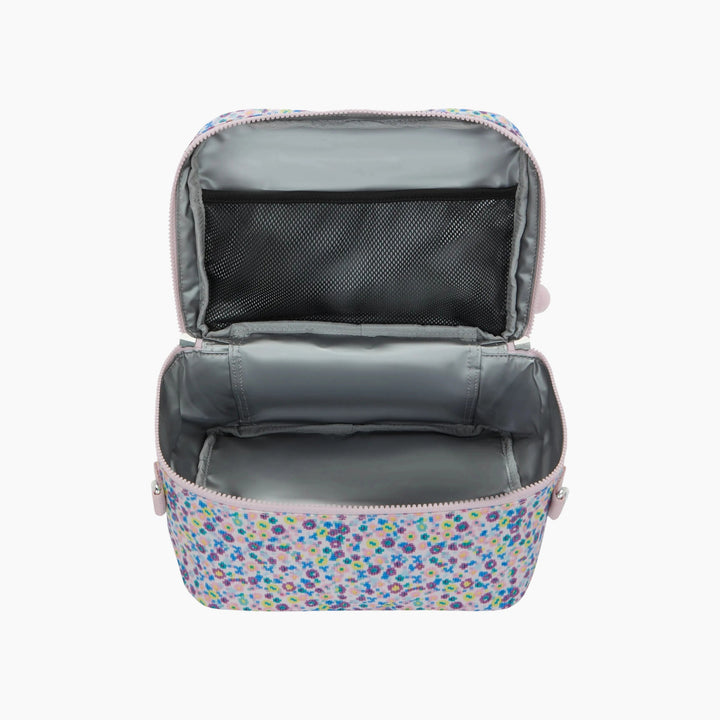 Kipling Miyo Insulated medium lunch bag with trolley sleeve - Digi Flower Print