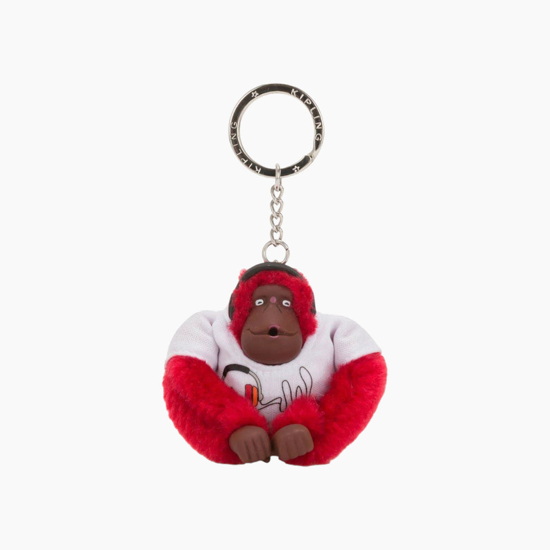 Kipling Monkey Headset Key Chain