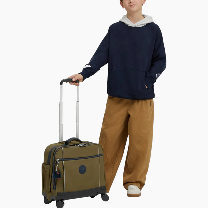 Kipling New Storia 4-wheeled school bag with laptop compartment