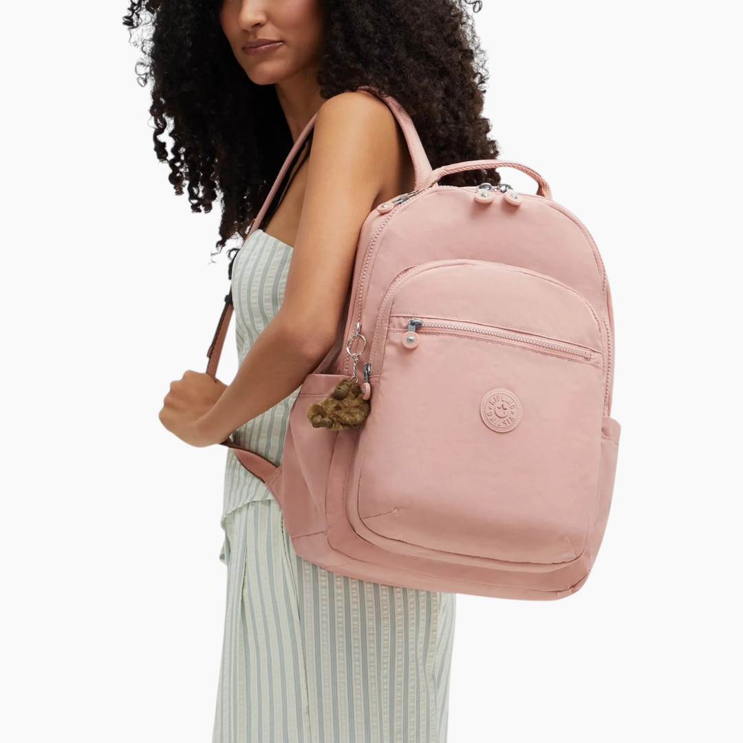 Kipling Seoul Backpack - Memory Pink