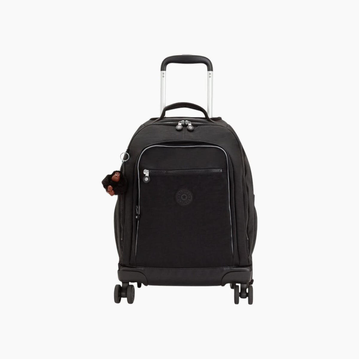 Kipling New Zea wheeled backpack in Butterfly Fun
