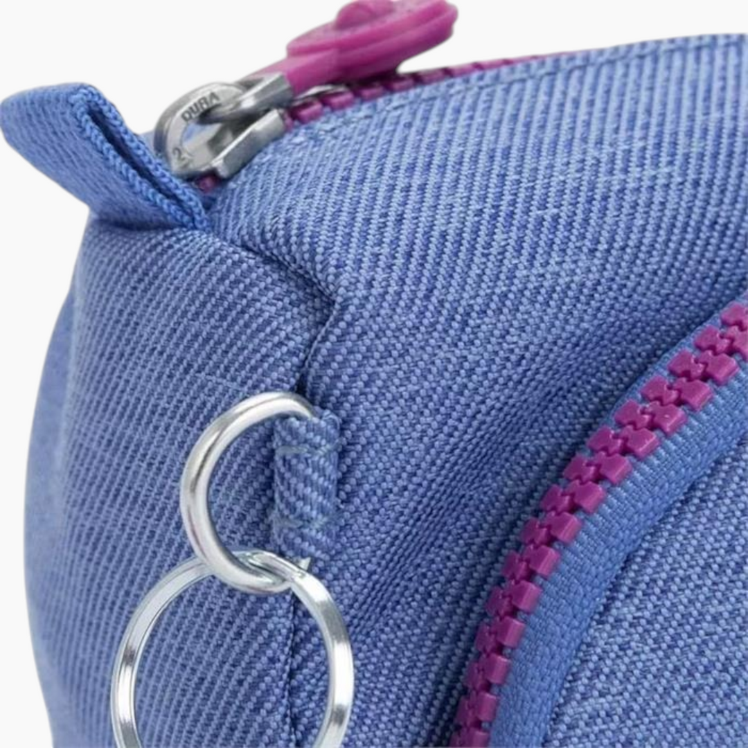 Kipling cute pen case with furry monkey keyring