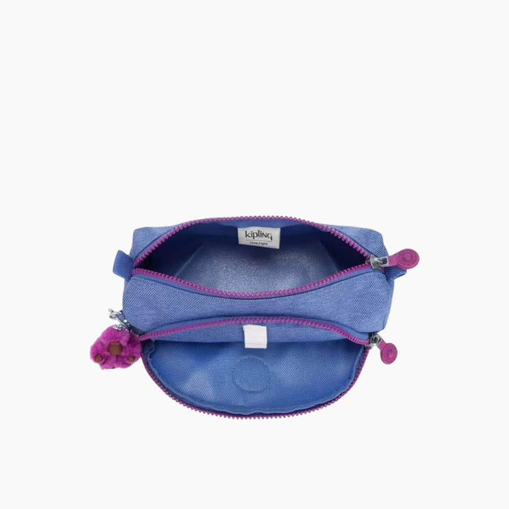 Kipling cute pen case with furry monkey keyring