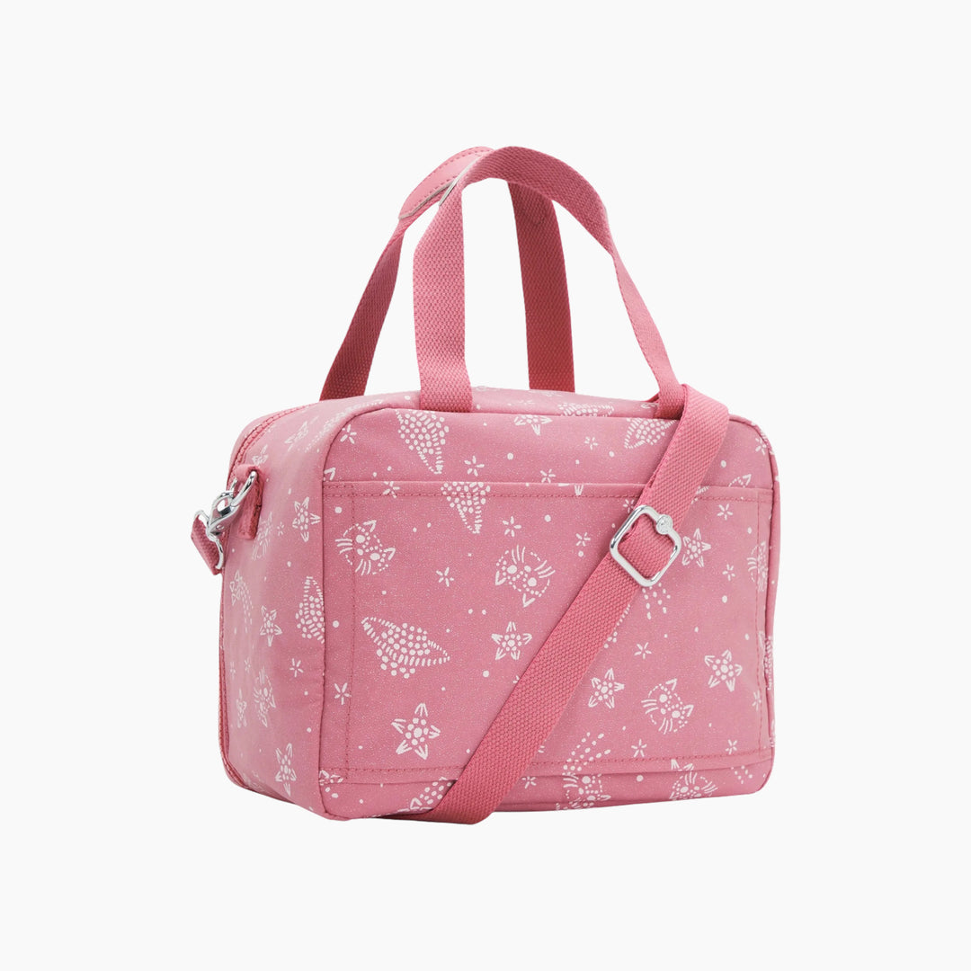 Kipling Miyo Glitter Cats Lunch Bag - HUNA