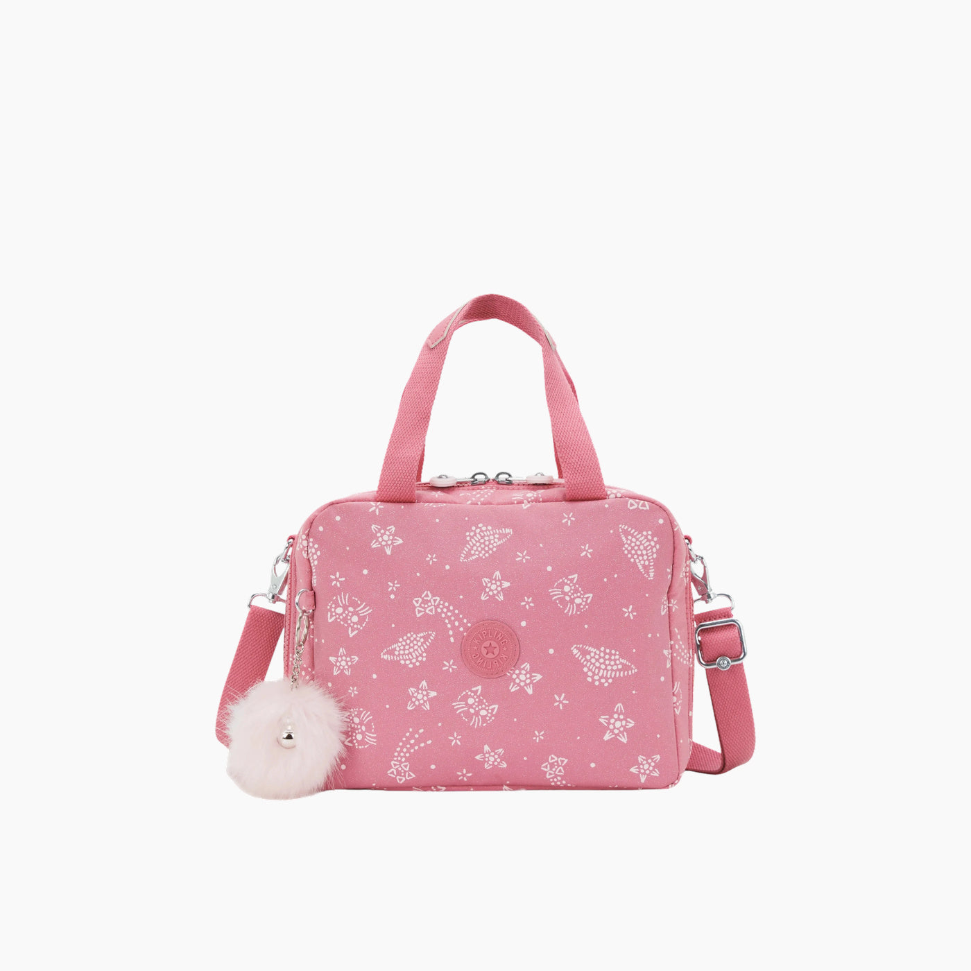 Kipling Miyo Glitter Cats Lunch Bag