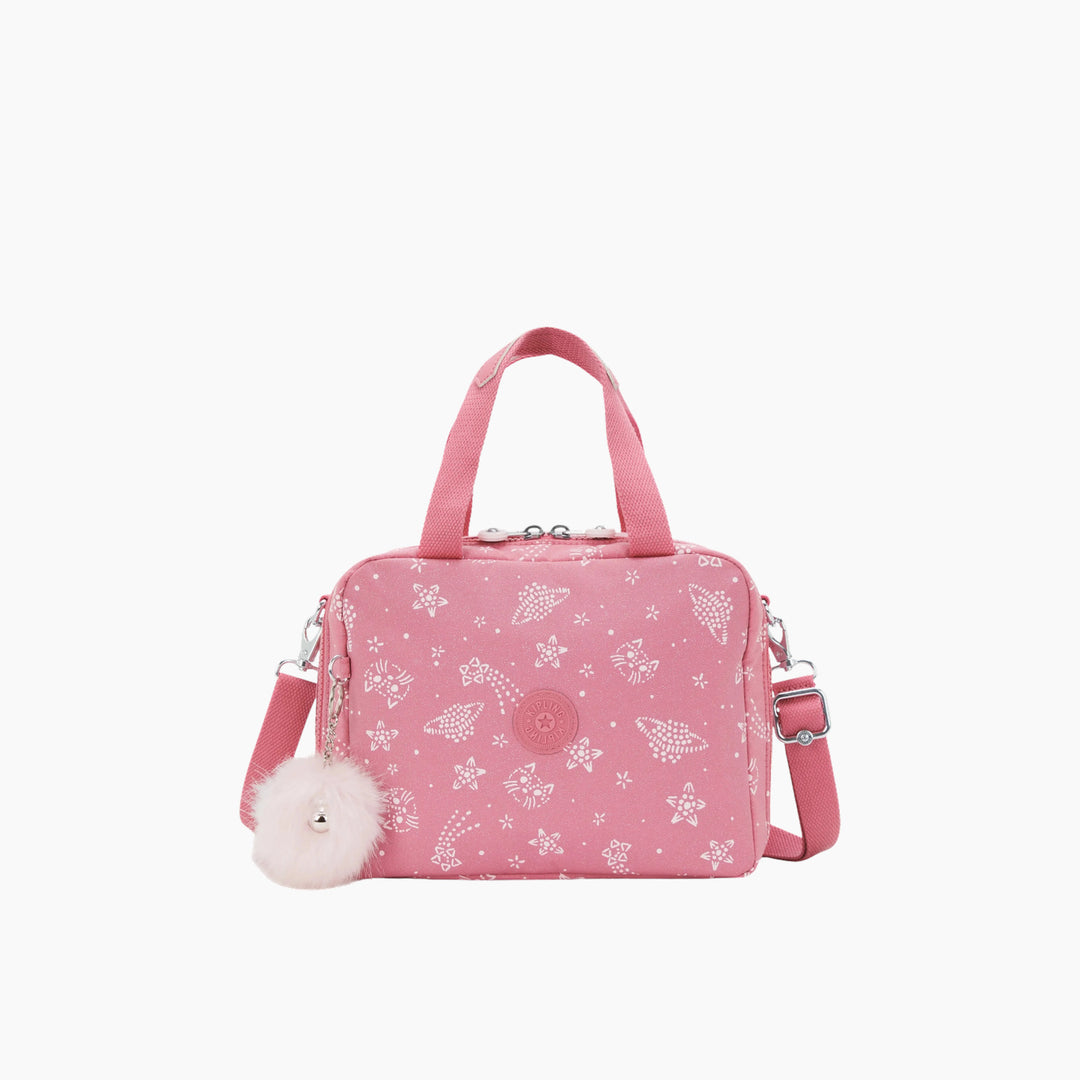 Kipling Miyo Glitter Cats Lunch Bag - HUNA