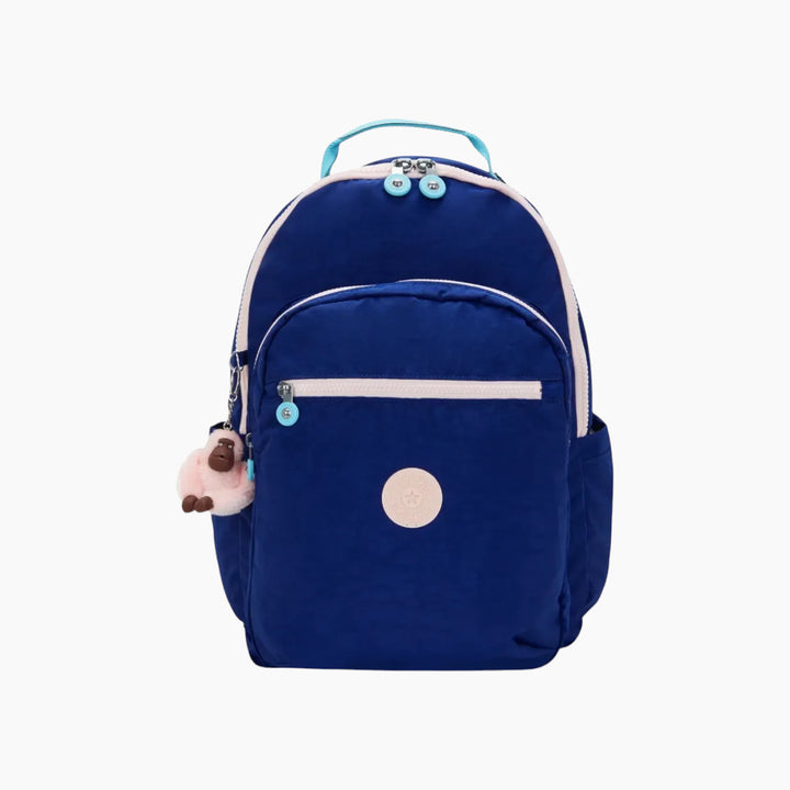 Kipling Seoul College Backpack - Solar Navy Combo