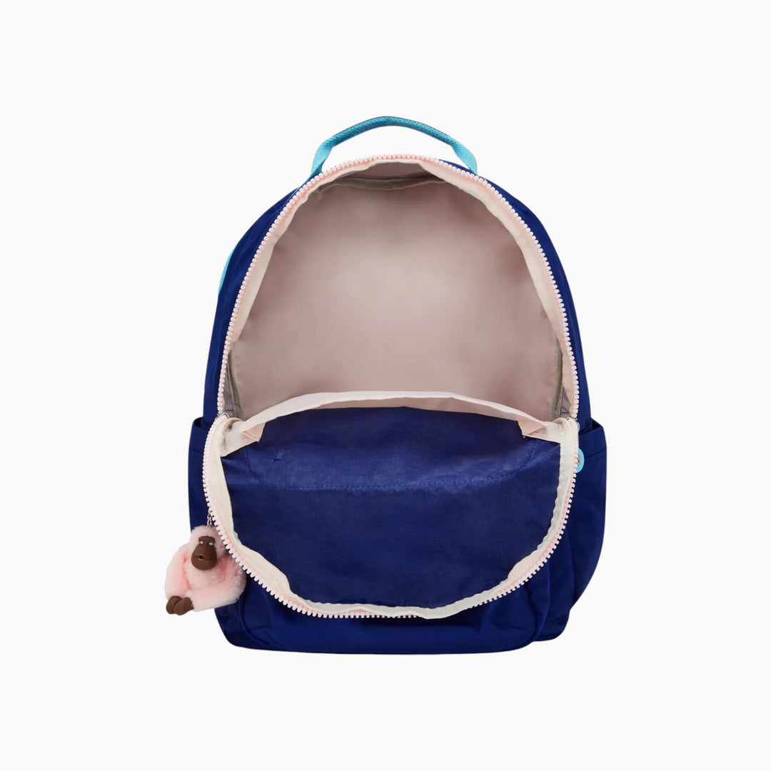 Kipling Seoul College Backpack - Solar Navy Combo