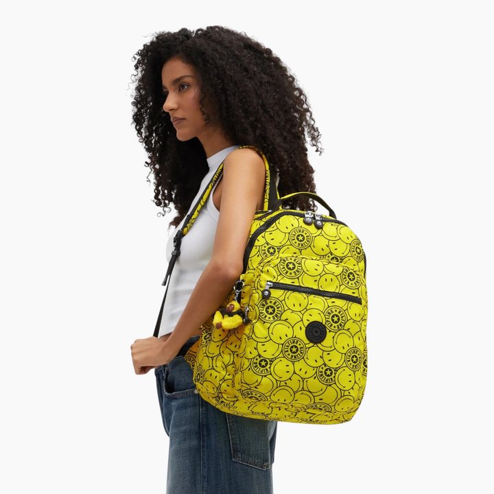 Kipling Seoul Lap Smiley Backpack