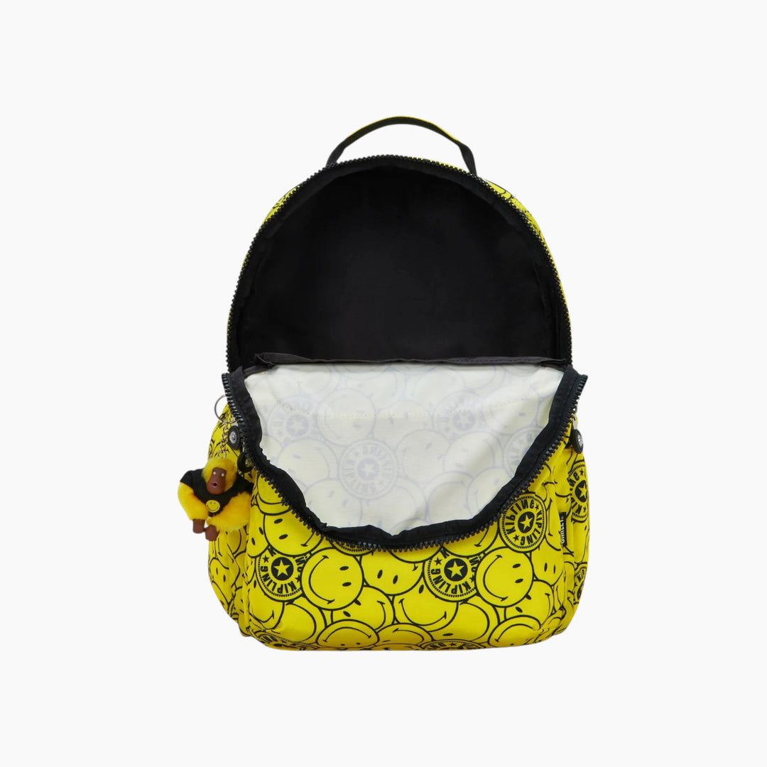 Kipling Seoul Lap Smiley Backpack