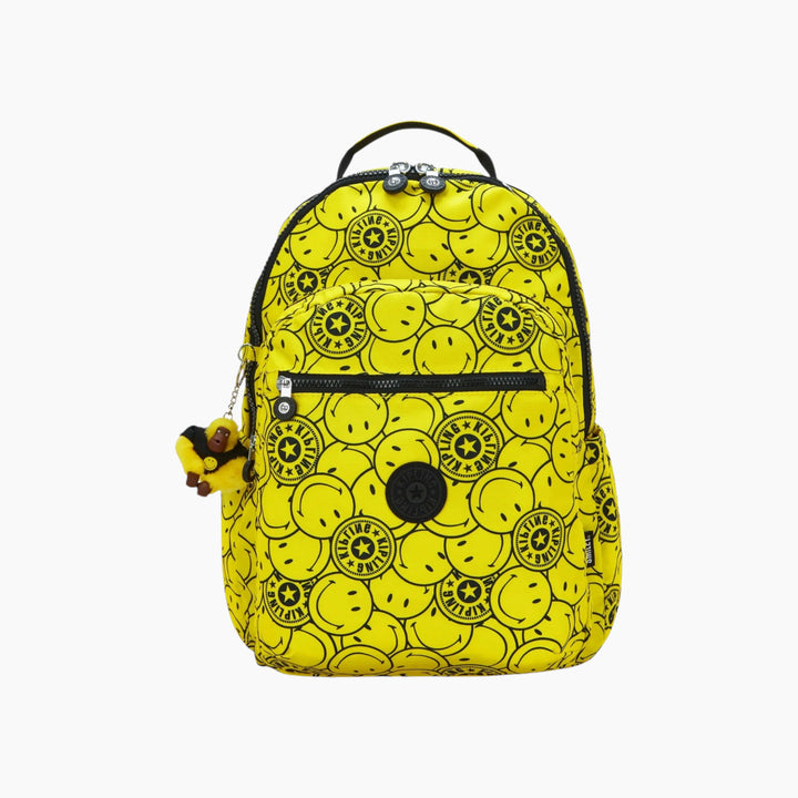 Kipling Seoul Lap Smiley Backpack
