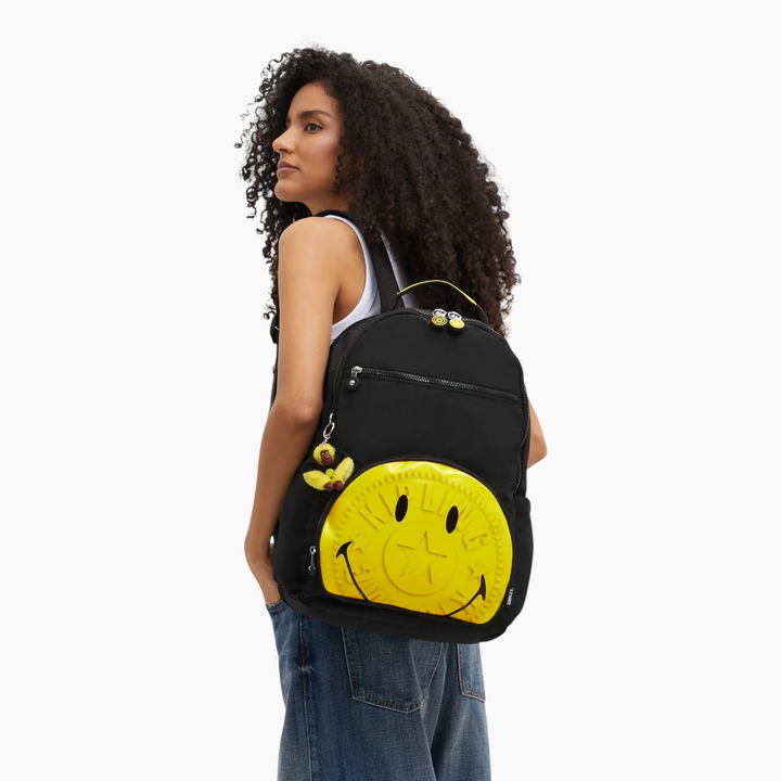 Kipling Seoul Lap Smiley Backpack