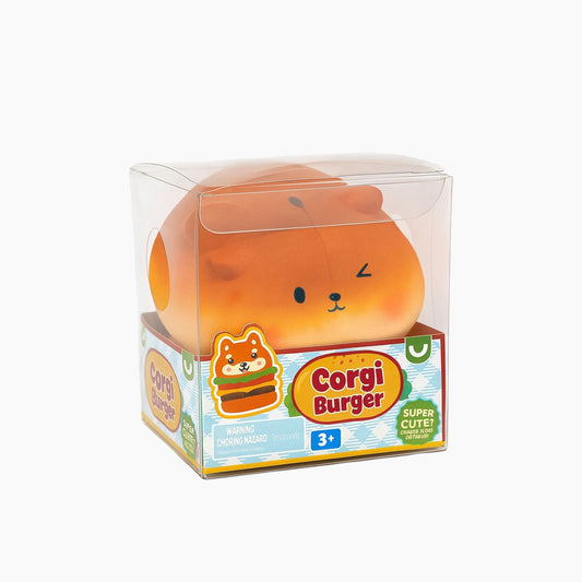 Keycraft Corgi Burger Squishy Toy