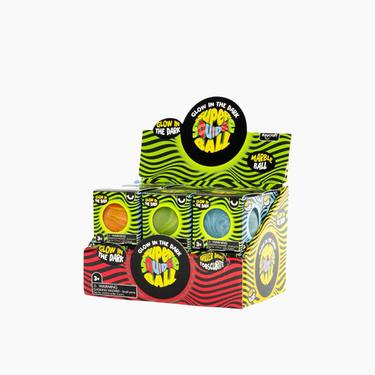 Keycraft Glow in the Dark Super Squidge Ball