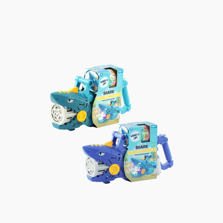Keycraft Bubble Gun shark-themed bubble machine