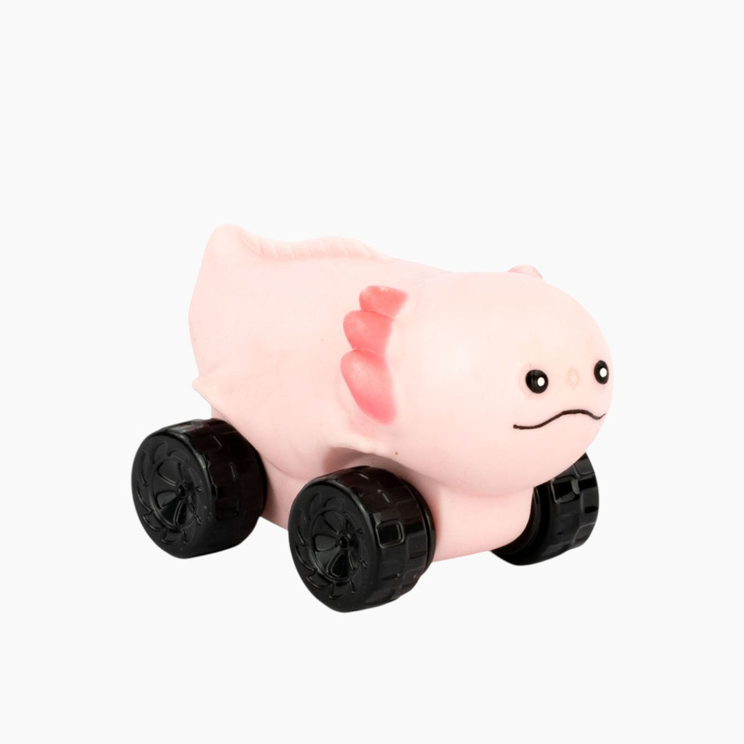 Keycraft Stretch Wheels axolotl novelty toy