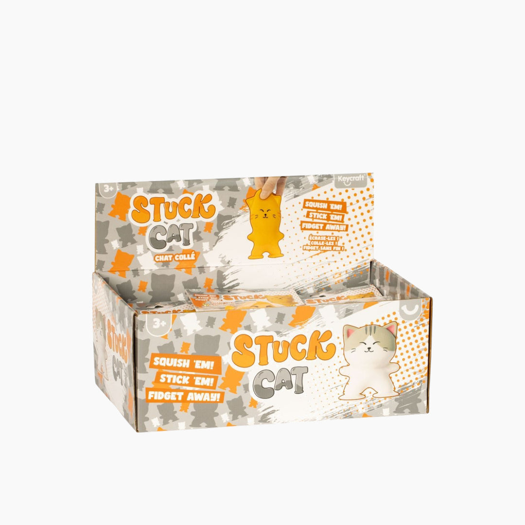 Keycraft Stuck Cat Suction Toy novelty amusement toy