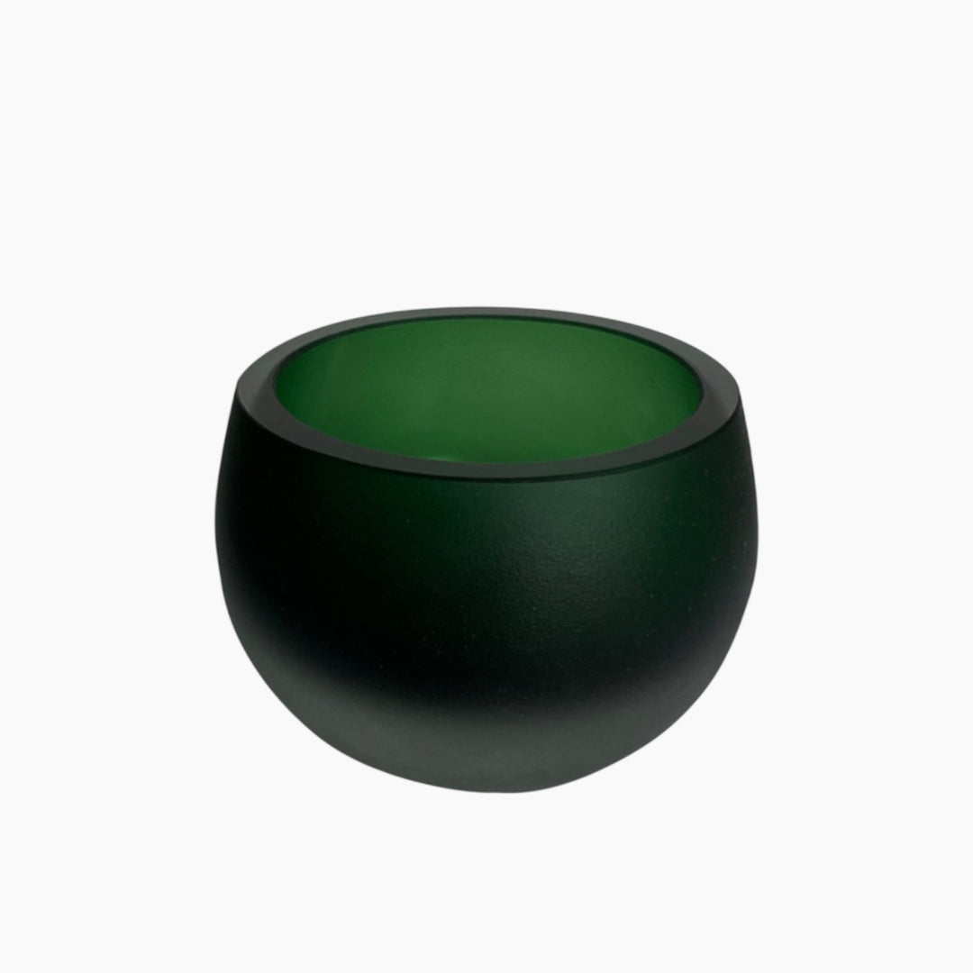 Kaheku Olson Candle Holder 9.5*6.5 cm - Matte Green