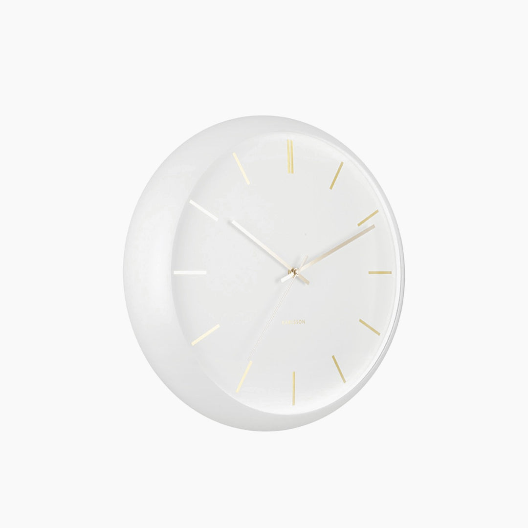 Karlsson Armando Wall Clock 40 cm White