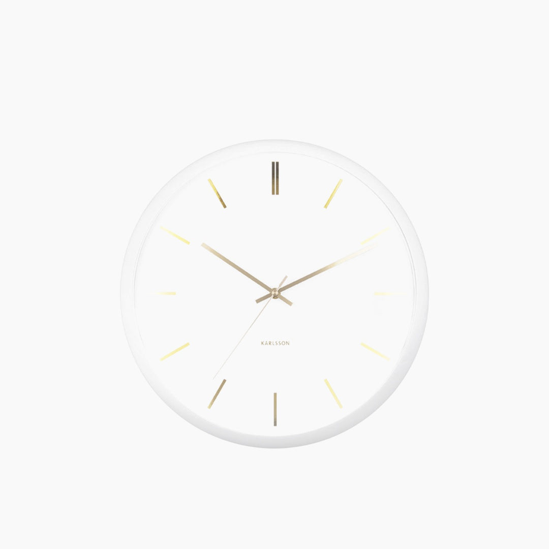 Karlsson Armando Wall Clock 40 cm White