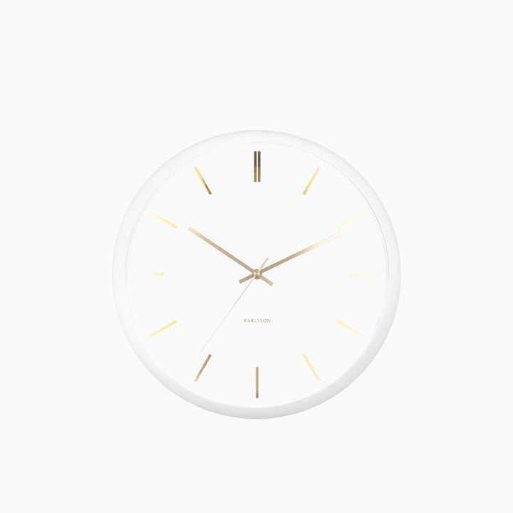 Karlsson Armando Wall Clock 40 cm White