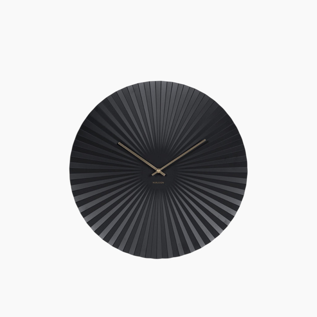 Karlsson Sensu Wall Clock 50 cm - Black