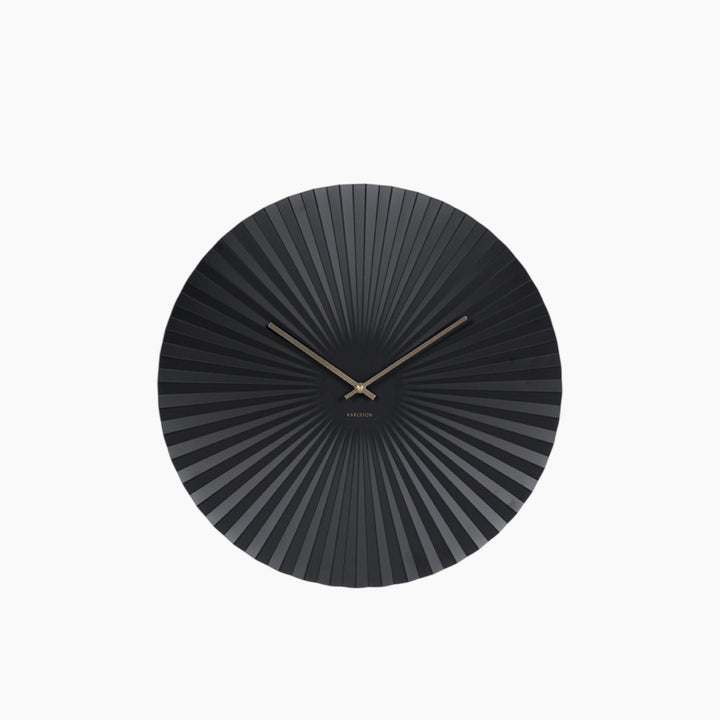 Karlsson Sensu Wall Clock 50 cm - Black