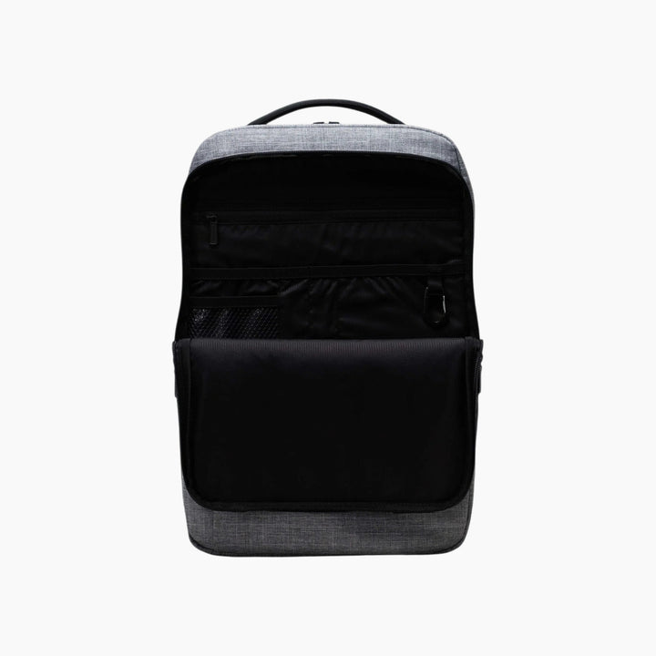 Herschel Kaslo Backpack Tech600D Polyester Raven Crosshatch