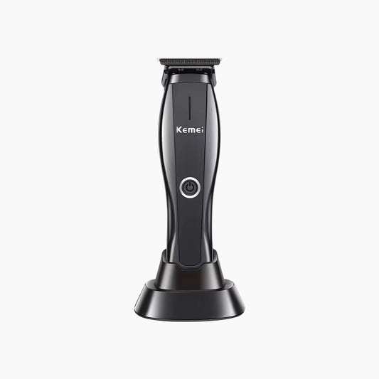 Kemei Km2295 Professional Hair Clipper For Men Base Charger Finishing Machine Zero Gapped Hair Trimmer Dlc Blade Haircut Machine