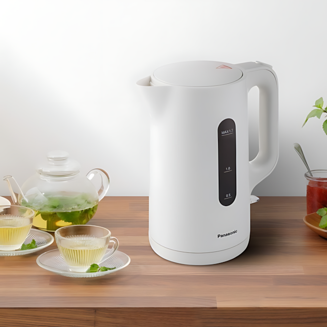 Panasonic Kettle 1.7L, 2200 W , White
