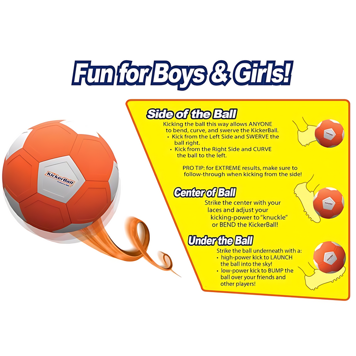 Kicker Ball Kickerball Swerve Ball Sports Soccer Ball