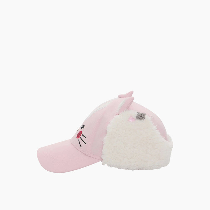 Flap Jack 3D Winter Cap with Ear Flaps - Cat