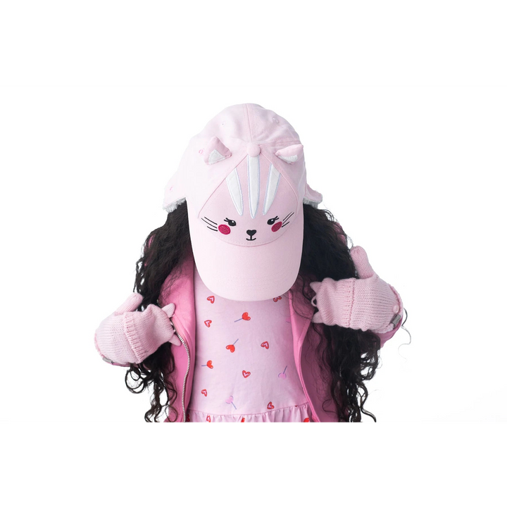 Flap Jack 3D Winter Cap with Ear Flaps - Cat