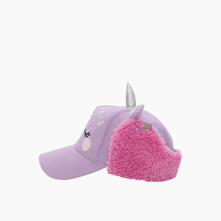 Flap Jack Kids 3D Winter Cap with Ear Flaps - Unicorn