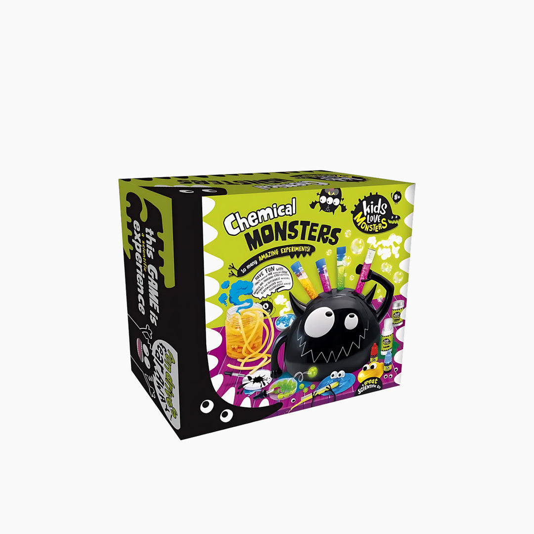Lisciani Love Monsters Chemical Monsters Collectible Figures - HUNA
