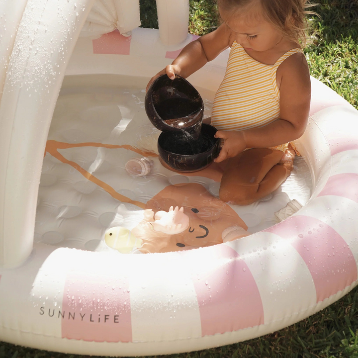 SunnyLife Cotton Candy Cherry inflatable kiddie pool