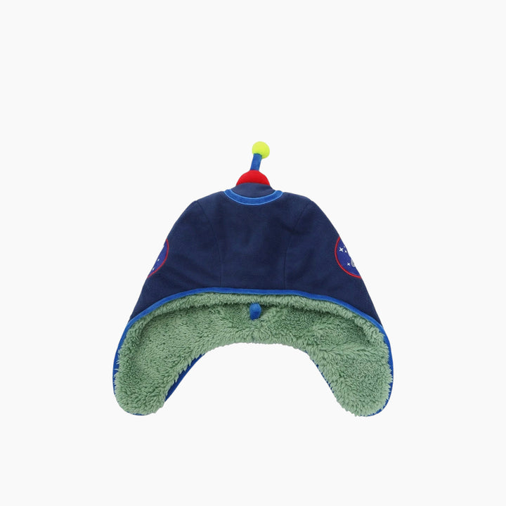 Flap Jack Kids &amp; Baby Reversible Sherpa Hat - Dinosaur &amp; Astronaut