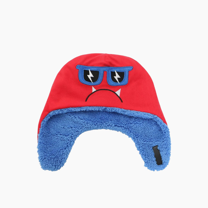 Flap Jack Kids &amp; Baby Reversible Sherpa Hat - Monsters