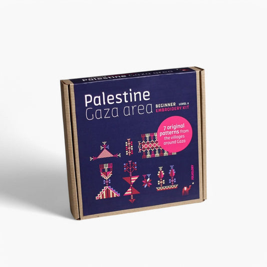 Palestine, Gaza Beginner Embroidery Tatreez Kit