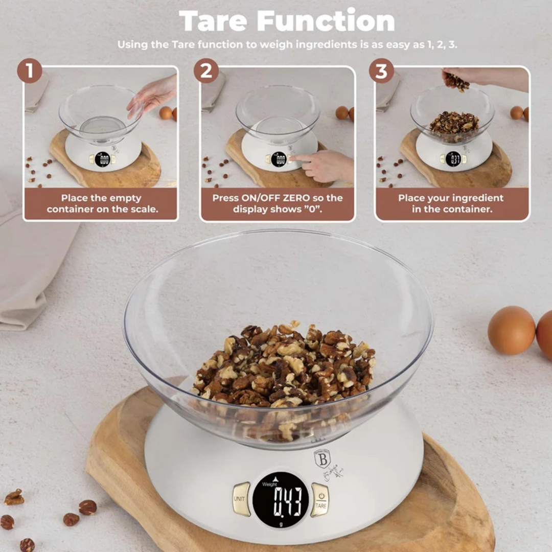 Berlinger Haus Kitchen Scale, 5 kg - Sahara